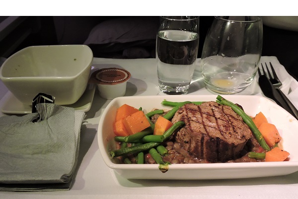 キャセイパシフィック航空機内食