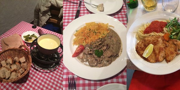 スイスの食事