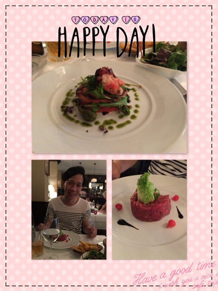 パリのカフェ