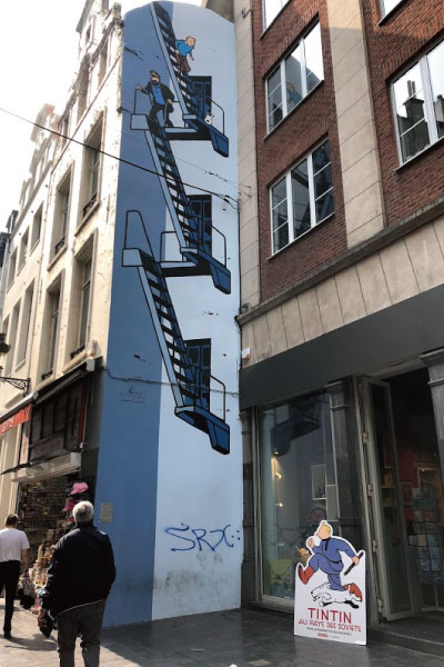ブリュッセル街並み