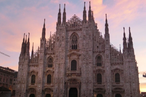 イタリアの街並み