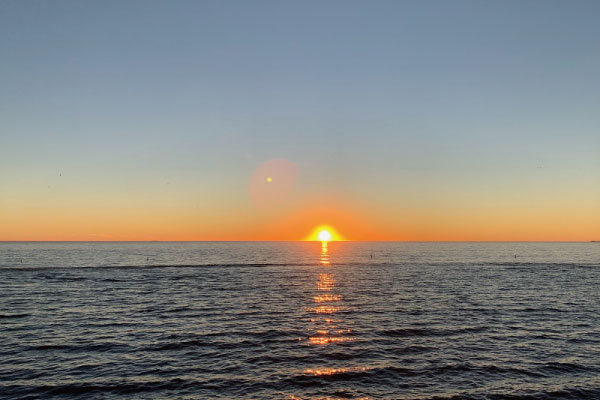 サンタモニカ夕暮れ