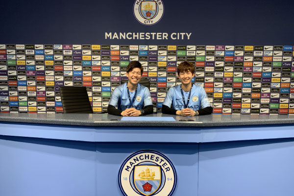 サッカー観戦