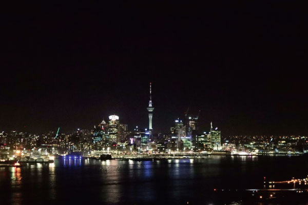 オークランド夜景