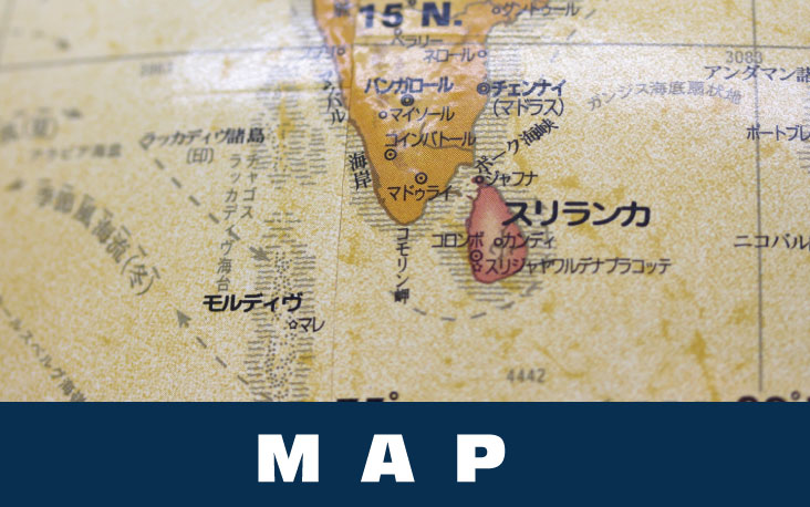 モルディブ 地図