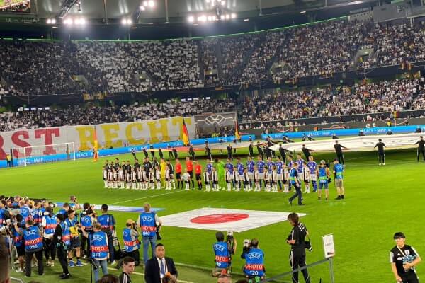 ドイツ サッカー観戦
