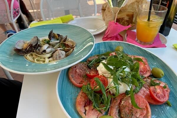 カプリ島ランチ