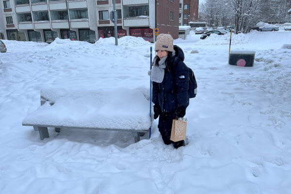 極寒のロヴァニエミ