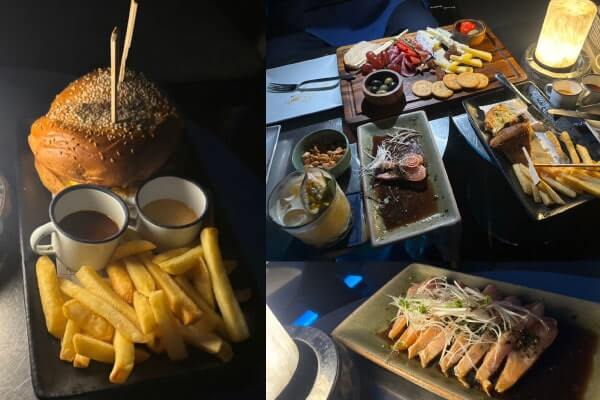 ルーフトップバー「オクターブ」軽食